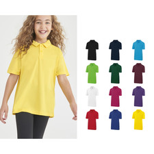 AWDis Just Cool Kids cool polo - Kids, 100% Polyester, Set-in sleeve design