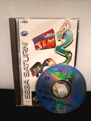 Sega Saturn - Earthworm Jim 2 CIB Near Mint Rare