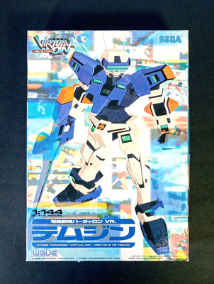 Virtual On Cyber Troopers MBV-04-G VR.Temjin 1/144 Plamode Wave SEGA 1996 Japan