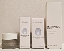 NEW Omorovicza Deep Cleaning Mask, Body Serum, Queen Essence, and Cleansing Foam