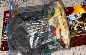 LEGO Indiana Jones: Temple Escape (7623) Incomplete, See Descriptn  Retired Rare