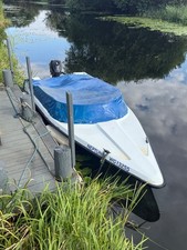 Fibreglass Boat 13’ with Mercury Outboard NO TRAILER
