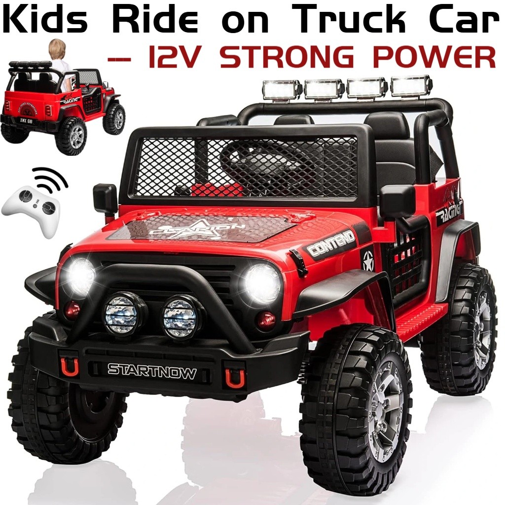 Jeep Parental Remote Control Mp3 Led