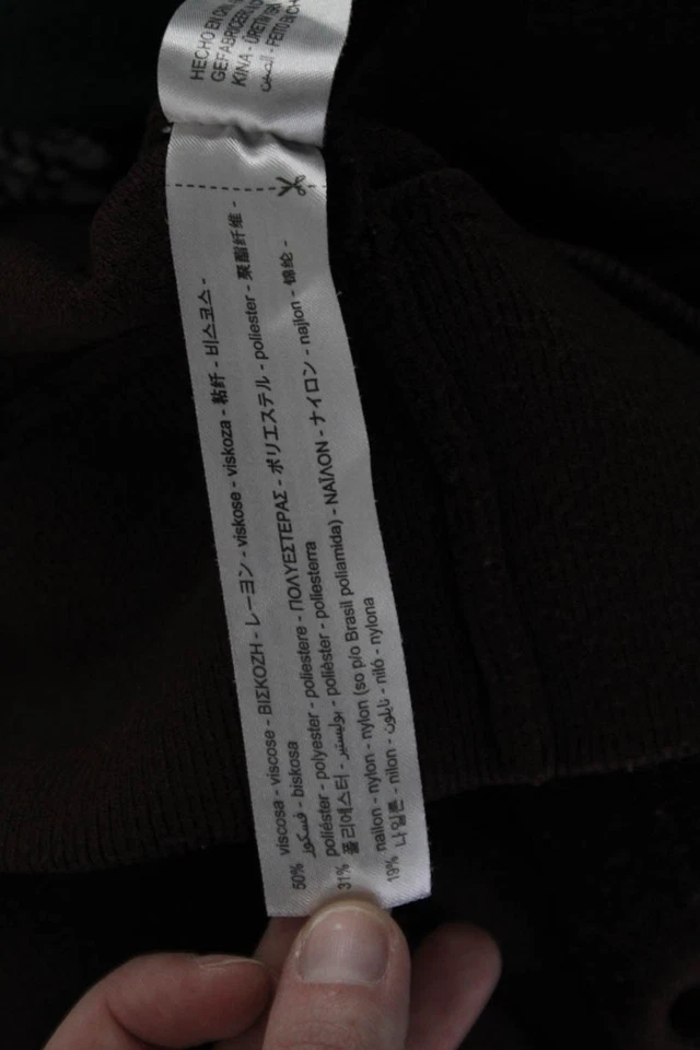 Zara Women Pullover Sweater Brown Crew Neck Long Sleeve Size S - Image 4 of 4