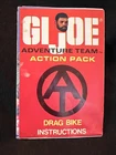 Vintage GI Joe Adventure Team, Drag BIke Instruction Manual