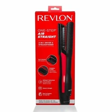 Revlon One-Step Air Straight Flat Straightening Iron Hair Straightener Vented