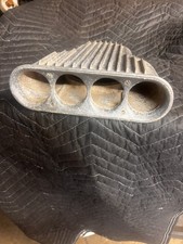 Cal Custom Hilborn Vintage Finned Aluminum Air Cleaner Scoop 4 Bbl Rat Rod