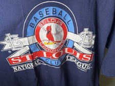 Vintage St.Louis Cardinals National League MLB 1994 Graphic T-shirt XXL
