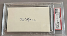 Ted Lyons PSA 3x5 Index Card Auto Signed HOF White Sox