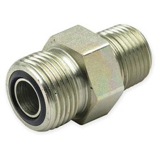 PARKER  Connector,316 SS,MxORFS,1/4In 1XCF3