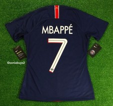 Nike Women's MBAPPE Paris St. Germain Home Soccer Jersey, 894449-411, Size M