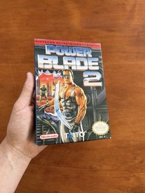 Power Blade 2 (Nintendo NES) Excellent Cond CIB Complete w/ Manual - Authentic