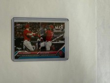 2023 MLB NLCS TOPPS NOW #1030 KYLE SCHWARBER/BRYCE HARPER BLUE PARALLEL #47/49