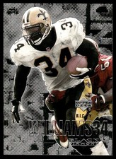 Ricky Williams 2000 Upper Deck Black Diamond #68 Saints NFL READ FREE SHIPPING