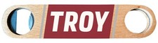 Troy University Wooden Bottle Opener - Full Color Design