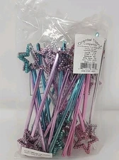 NEW Oriental Trading Company Mini Star Wands Reading Pointers Princess 24 Pieces