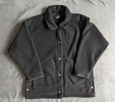 Patagonia Coat Womens Small Black Fleece Jacket Winter Outdoors 90s Usa Ladies