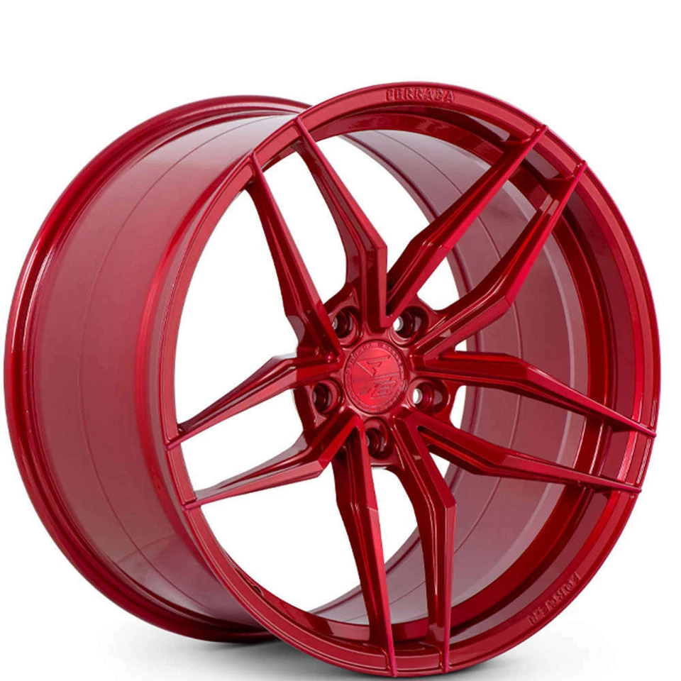 "Llantas de 20"" Ferrada FR5 color rojo cepillado para BMW G01 X3 G02 X3 20X9 y 20X10" Foto 2 de 4