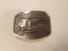 Case IH 2020 ProHarvest Support Solid Pewter Belt Buckle