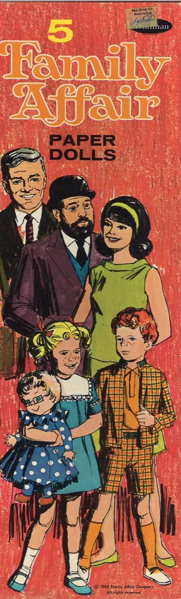 Family affair paper dolls discount