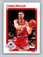 1991-92 Hoops Series 1 All-Star #268 Chris Mullin Golden State Warriors