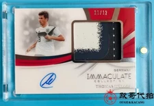 2018-19 Panini Immaculate Germany  Thomas Müller Patch Auto 11/12