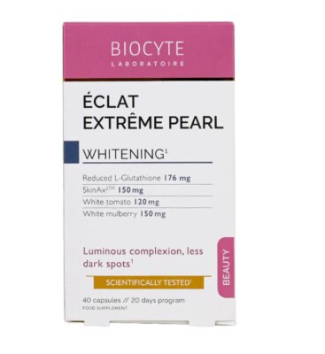 France BIOCYTE Extreme White Pearl 美白丸 40 Tablets