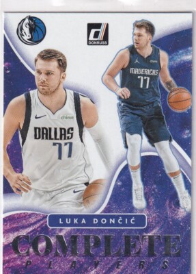 2021-22 Panini Contenders Basketball NBA No. 3 Luka Doncic Complete Players
