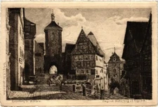 CPA AK Rothenburg- Plonlein GERMANY (944277)