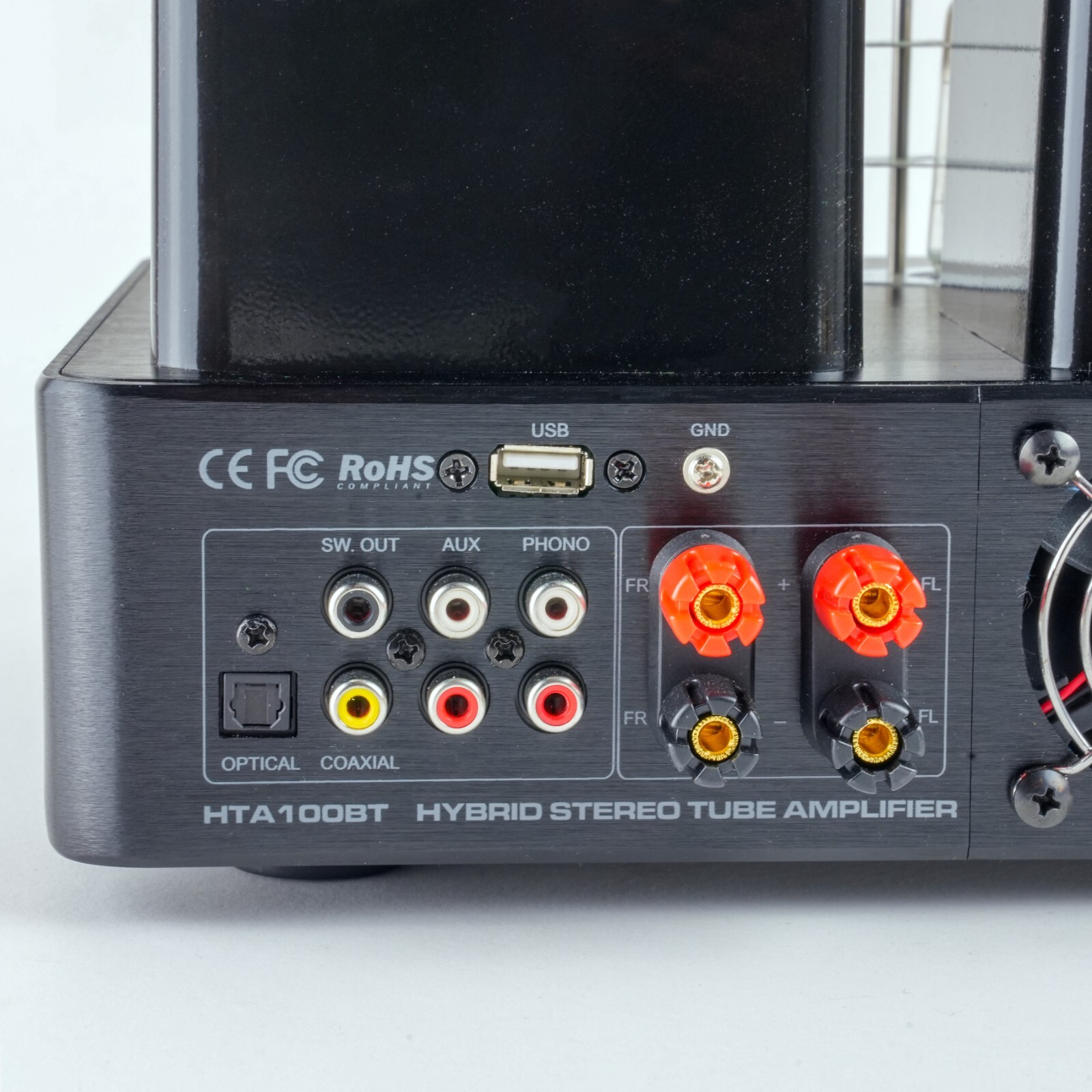 Dayton Audio HTA100BT Hybrid Stereo Tube Amplifier With Bluetooth **For Parts** eBay