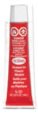 Testors Plastic Cement Tube 5/8 oz - Plastic Model Cement - #3501