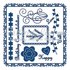 Tattered Lace Dies Getting Started Die Set, 13-piece TTLD860 Retired product