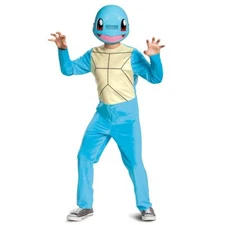 Nintendo Pokemon Squirtle Classic Child Unisex Jumpsuit with Mask