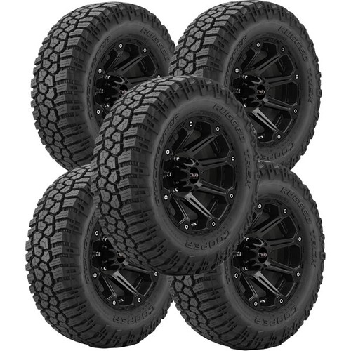 (QTY 5) P275/60R20 Cooper Discoverer Rugged Trek 115T SL Black Wall ...