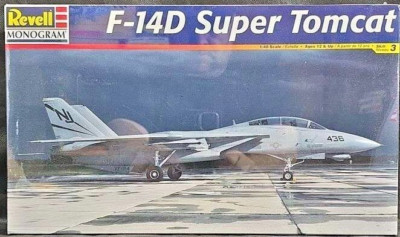 Revell 85-4729 F-14D Super Tomcat 1:48 Model Kit Sealed 1:48 Scale Skill LVL 3