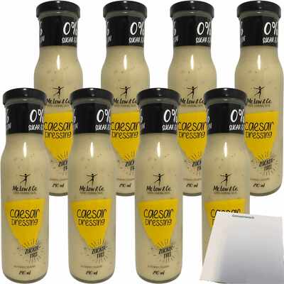 Mr. Lowcarb Dressing Caesar 8er Pack 8x240ml Glas usy Block