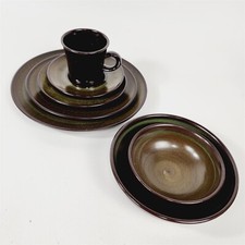 7pc Place Set Vintage Franciscan Madeira Eart...