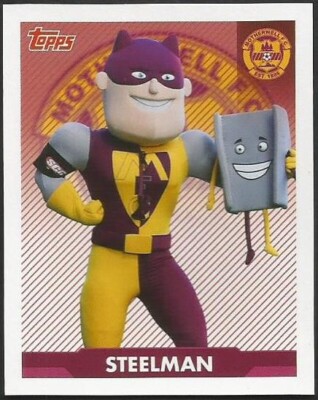 Topps 2021-22 Cinch SPL - #153 - Motherwell - Steelman - Mascot