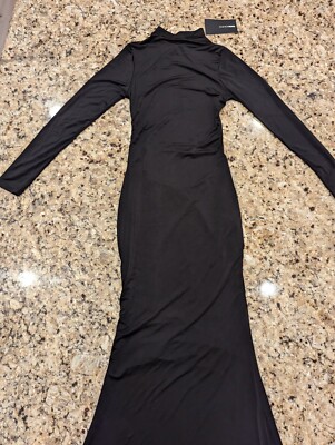 Fashion Nova Womens Watch Your Back Maxi Dress Black size S | eBay Fashion Nova Womens Watch Your Back Maxi Dress Black size S | eBay