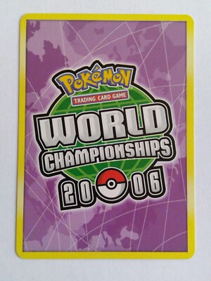 Energy Removal 2 Pokemon TCG 2006 World Championship Card 82/115
