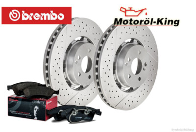 Brembo Bremsscheiben + Beläg für MERCEDES E 63 AMG W213 Hinten 360mm