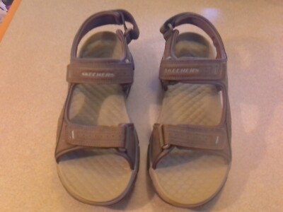 Skechers Tresmen Garo Sandals Mens Size 10 Brown Leather Active Hiking Strappy Skechers Tresman Garo Men main image 2
