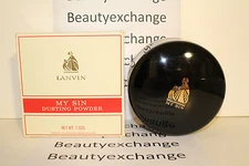 My Sin Lanvin Perfume Dusting Powder 7 oz Boxed 