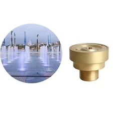 1"Jet Fountain Nozzle Spa Brass Deck 5.4cm Long Brass Swimming Pool Accessories