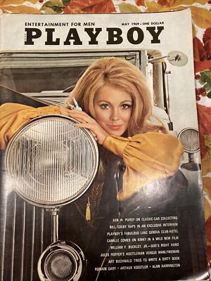 MAY 1969 PLAYBOY MAGAZINE- Playmate: Sally Sheffield  - Centerfold Intact
