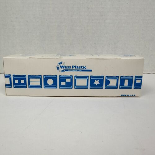 Wess Plastic 2VR 35mm Standard Glass Peg Slide Mounts Box of 50 NOS - Picture 6 of 6
