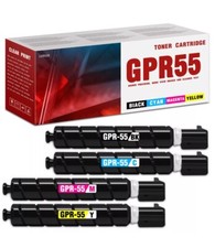 GPR-55 4-Pack Compatible Toner for Canon ImageRunner C5535i C5540i C5550i