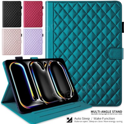Hülle Cover Für iPad Pro 13 11 Air M2 M3 7/8/9/10/11 Gen A16 Schutz Tasche Case
