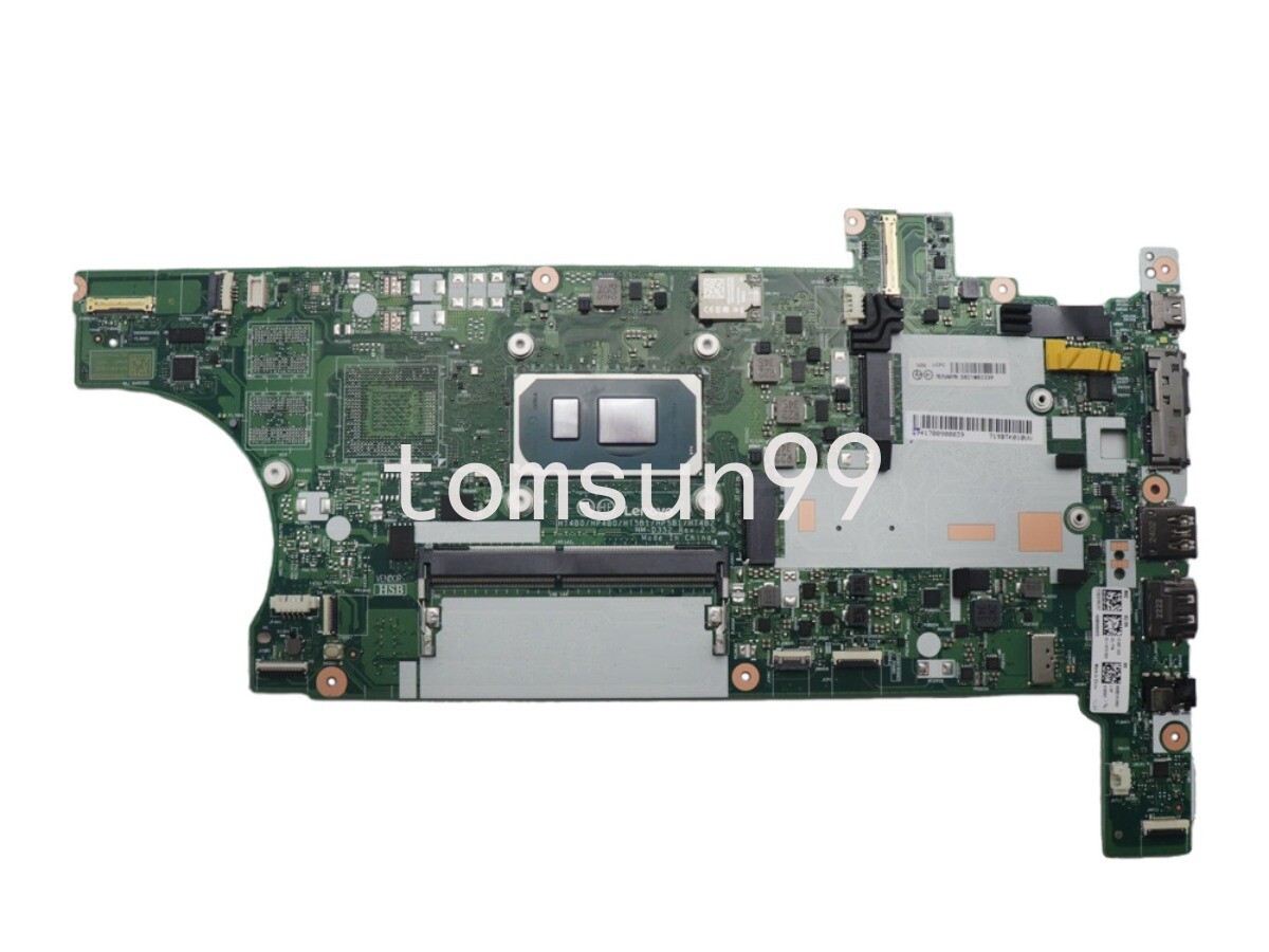 For Lenovo ThinkPad T14 T15 GEN2 Motherboard W/ i5 i7 CPU NM-D352 5B21D65135