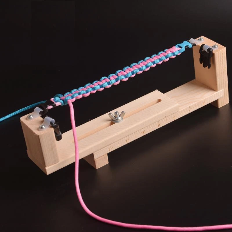 Paracord Jig Kit - Adjustable Length Wristband Maker For Crafting